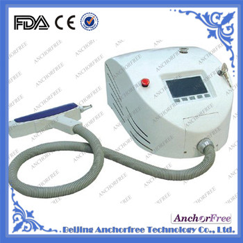 Portable Q Yag Laser Tattoo Removal Equipment 1064nm / 532nm For Eyebrow / Lip Line