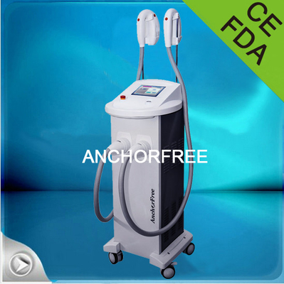 Lumière de dépilage/rajeunissement E de peau machine d'épilation de chargement initial + de rf
